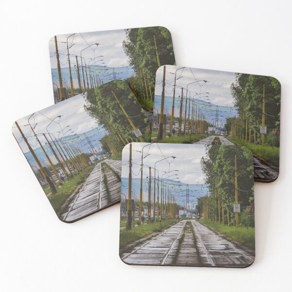 Item preview, City rails after rain  designed and sold by masked-ivan.