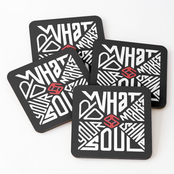 Item preview, DO WHAT MAKES YOUR SOUL SHINE White Type Quote designed and sold by Carina Parry Studios.