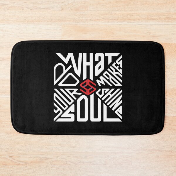 Item preview, DO WHAT MAKES YOUR SOUL SHINE White Type Quote designed and sold by Carina Parry Studios.