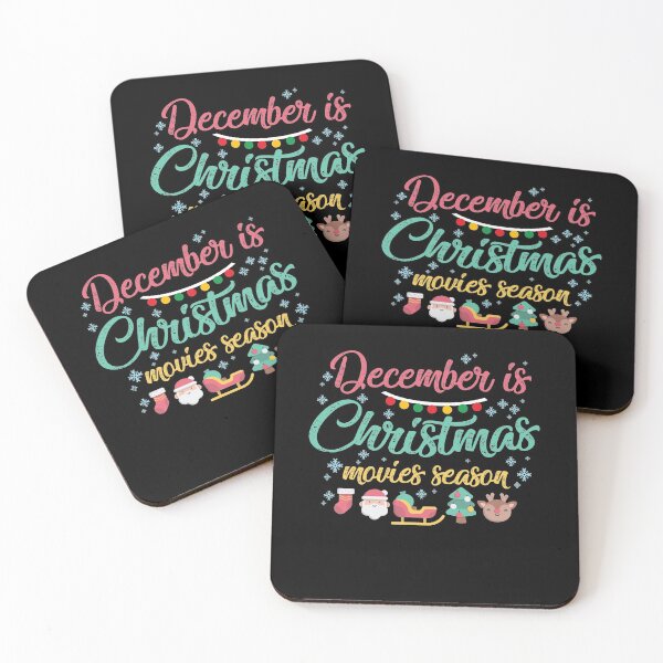 Item preview, December is Christmas Movies Season Funny Christmas Gift designed and sold by TheBadWolf-13.