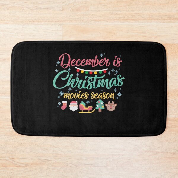 Item preview, December is Christmas Movies Season Funny Christmas Gift designed and sold by TheBadWolf-13.