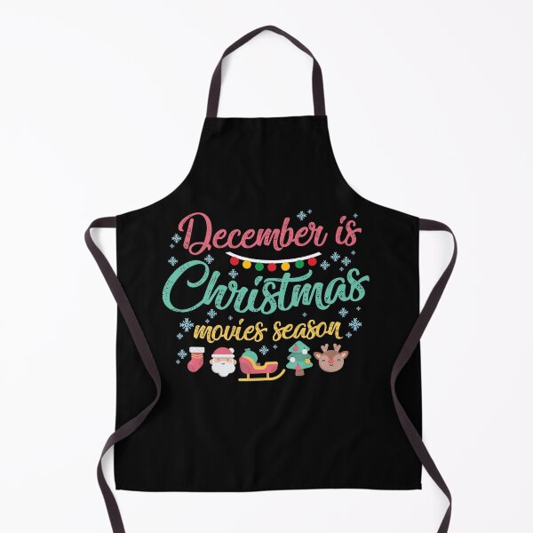 Item preview, December is Christmas Movies Season Funny Christmas Gift designed and sold by TheBadWolf-13.