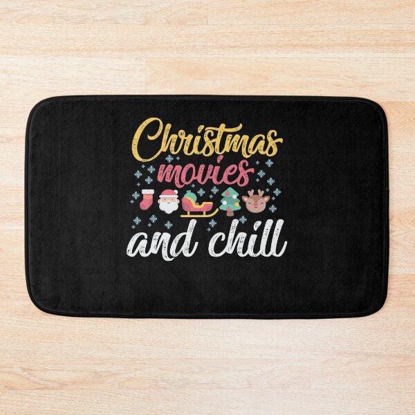 Item preview, Christmas Movies and Chill Christmas Season Funny Christmas Gift designed and sold by TheBadWolf-13.
