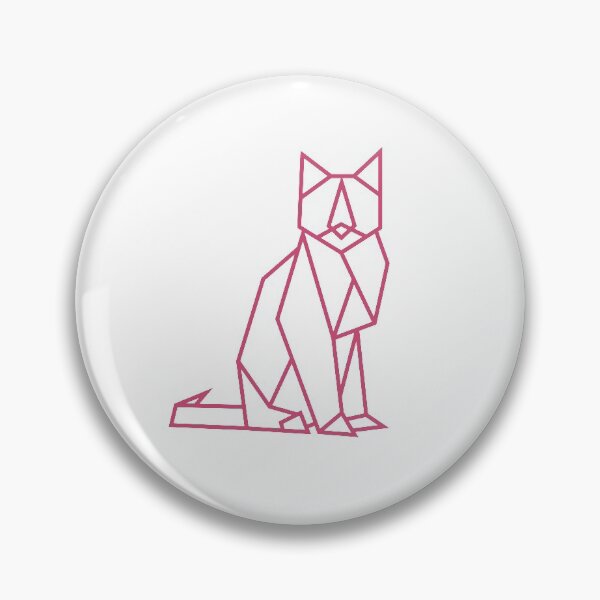 Item preview, geometry pink cat designed and sold by KucingLucu.