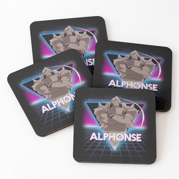 Item preview, Alphonse Elric Retro 80's Triangle Fullmetal Alchemist T-Shirt designed and sold by Bevatron.
