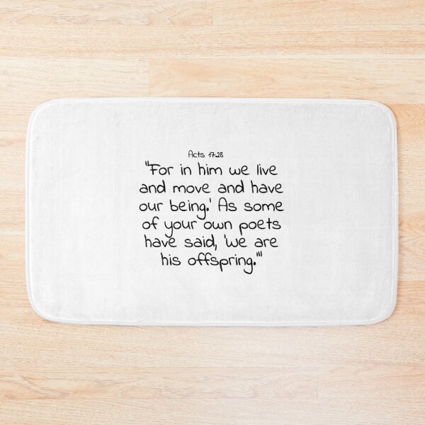 Item preview, Bible verse: Acts 17:28 designed and sold by john-3-16.