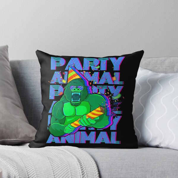 Item preview, Party Animal - Party Gorilla colorful party graphic designed and sold by Shoppy  Vista.