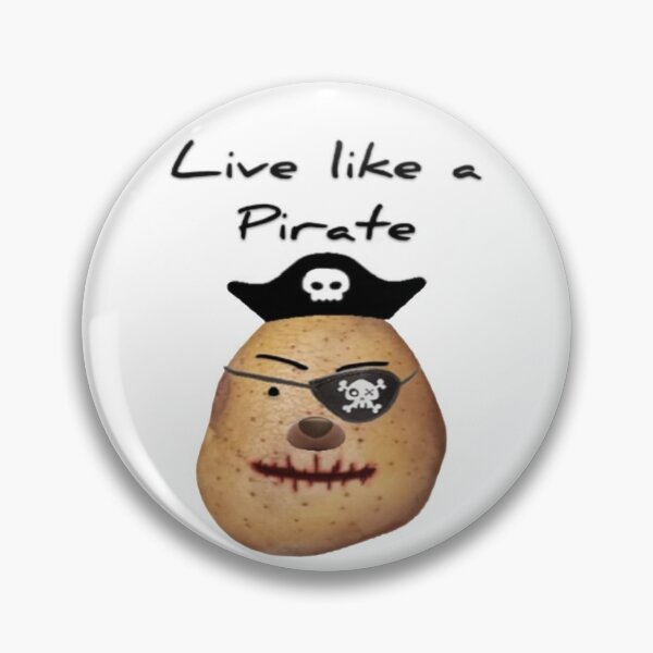 Artikelvorschau, Batata der Pirat entworfen und verkauft von lazyart24.