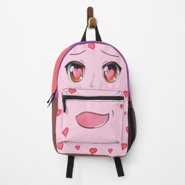 Item preview, Anime eyes in love, pink kawaii face with hearts designed and sold by yashik.