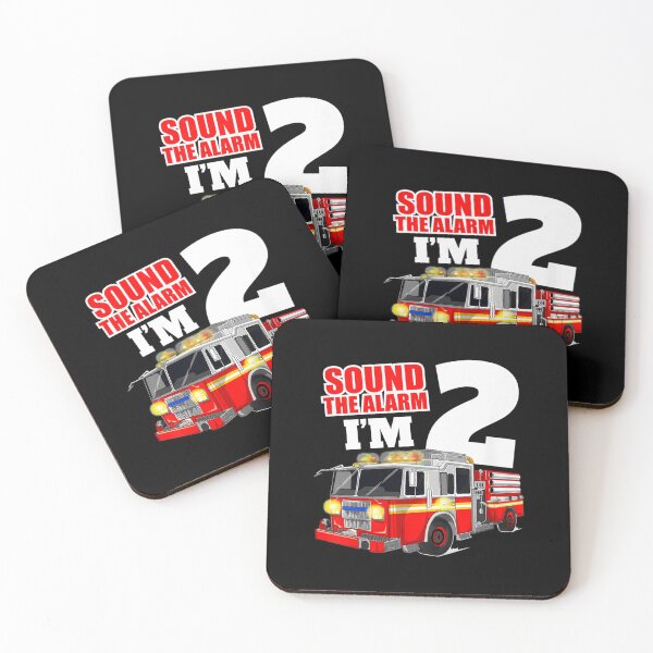 Item preview, Kids Fire Truck 2nd Birthday Boy 2 Two Toddler Firefighter Kid| Perfect Gift For you and friends designed and sold by luconats.
