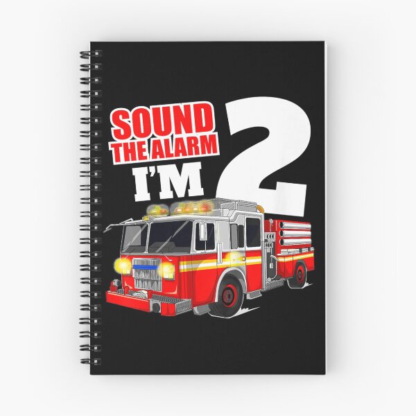 Item preview, Kids Fire Truck 2nd Birthday Boy 2 Two Toddler Firefighter Kid| Perfect Gift For you and friends designed and sold by luconats.