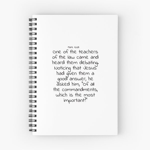 Item preview, Bible verse: Mark 12:28 designed and sold by john-3-16.