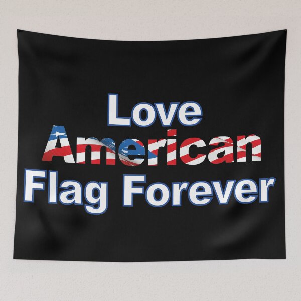 Artikelvorschau, Liebe amerikanische Flagge für immer entworfen und verkauft von fat0o0m.