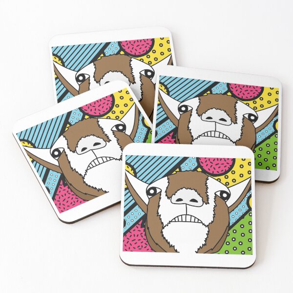 Item preview, Colorful Patrols Funny Goats designed and sold by flofin.
