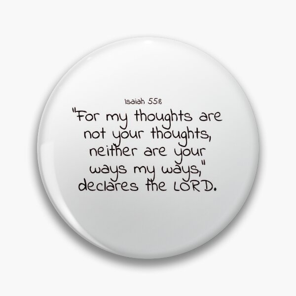 Item preview, Bible verse: Isaiah 55:8 designed and sold by john-3-16.