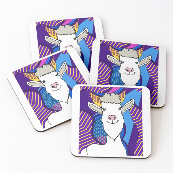 Item preview, Colorful Patrols Funny Goats designed and sold by flofin.
