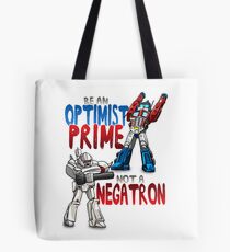 Optomist Prime - Negatron Tote Bag