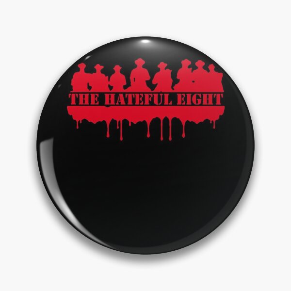 Item preview, The Hateful Eight pink logo designed and sold by MartinHung.