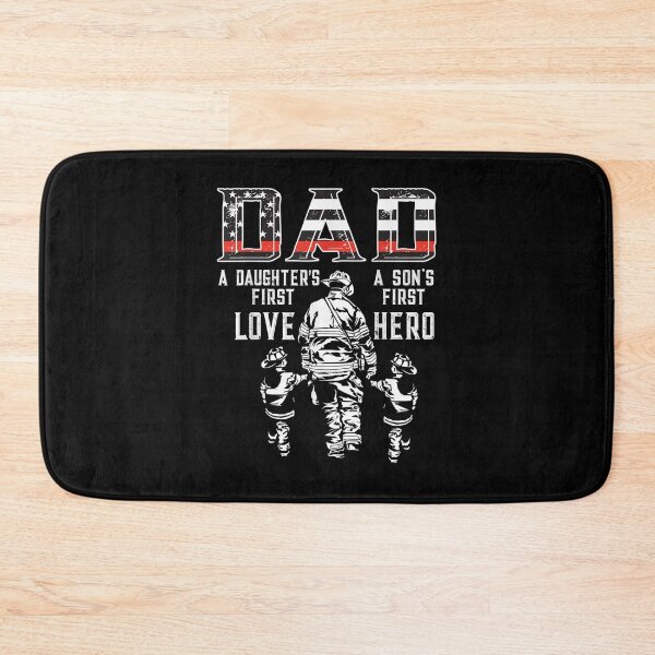Item preview, Mens oXBD Dad Daughter Love Son Hero Fireman Dad Fathers Da| Perfect Gift For you and friends designed and sold by luconats.