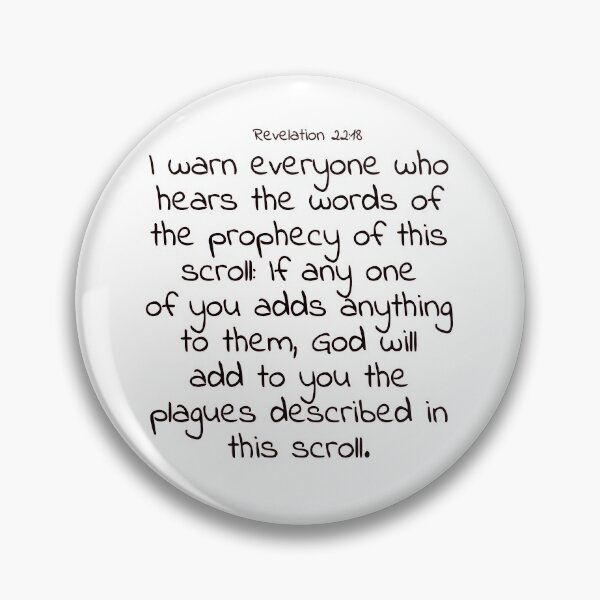 Item preview, Bible verse: Revelation 22:18 designed and sold by john-3-16.