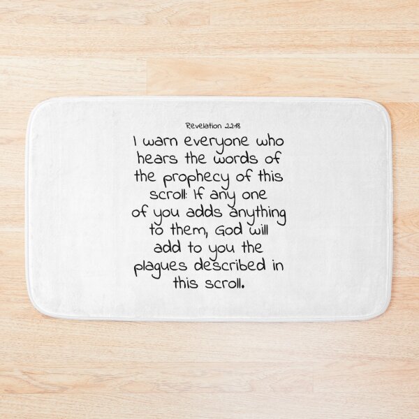Item preview, Bible verse: Revelation 22:18 designed and sold by john-3-16.
