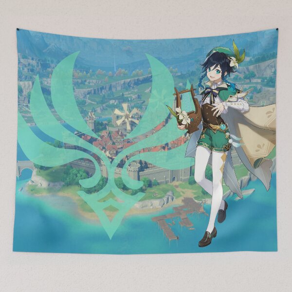 Item preview, Venti - Genshin Impact designed and sold by VelvetZone.