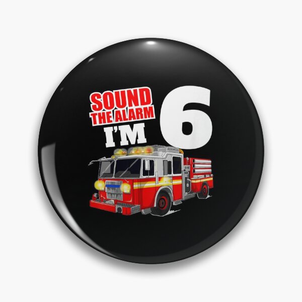 Item preview, Kids Fire Truck 6th Birthday Boy Firefighter Six 6 Year Ol| Perfect Gift For you and friends designed and sold by luconats.
