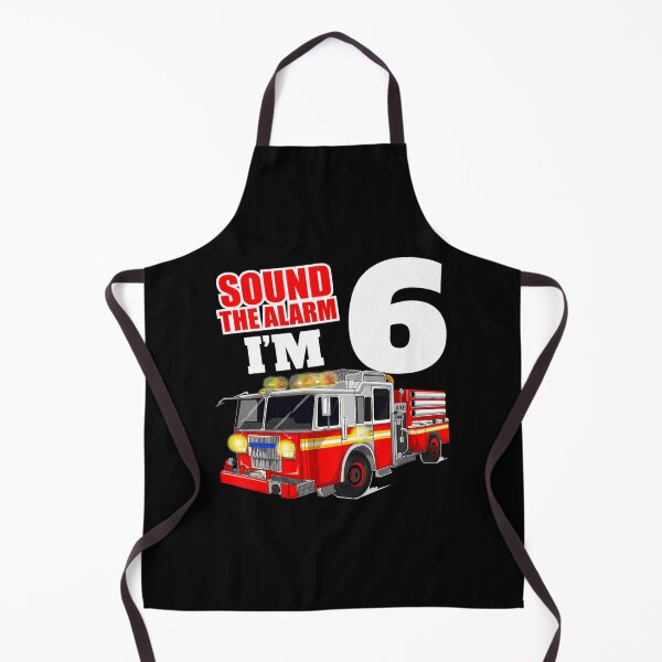 Item preview, Kids Fire Truck 6th Birthday Boy Firefighter Six 6 Year Ol| Perfect Gift For you and friends designed and sold by luconats.