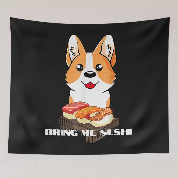 Item preview, Sushi Life Dog Lover Kawaii by DitaDesign@1 T-Shirt designed and sold by PatrickRabel.