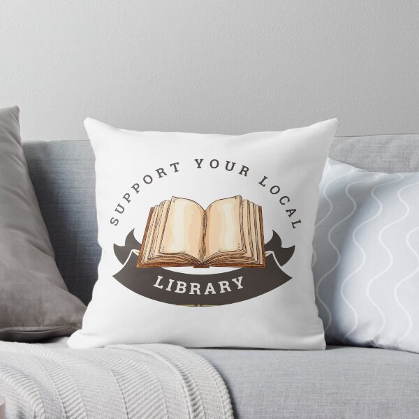 Item preview, Support Your Library designed and sold by Starcat Designs.