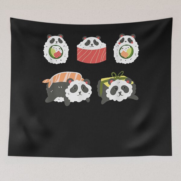 Item preview, Sushi Panda Bear I Funny Panda Lover I Cute Sushi Panda T-Shirt designed and sold by PatrickRabel.