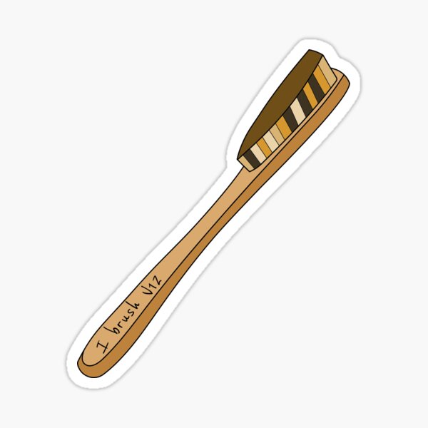 I Brush V12 Climbing Brush (Colour) Sticker