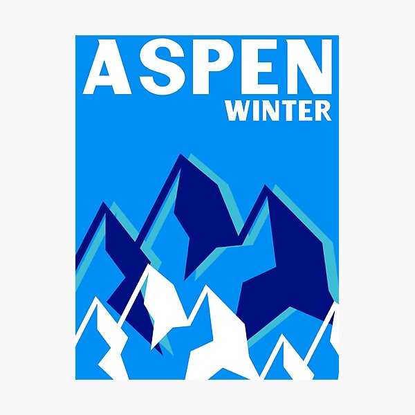 ASPEN WINTER Photographic Print