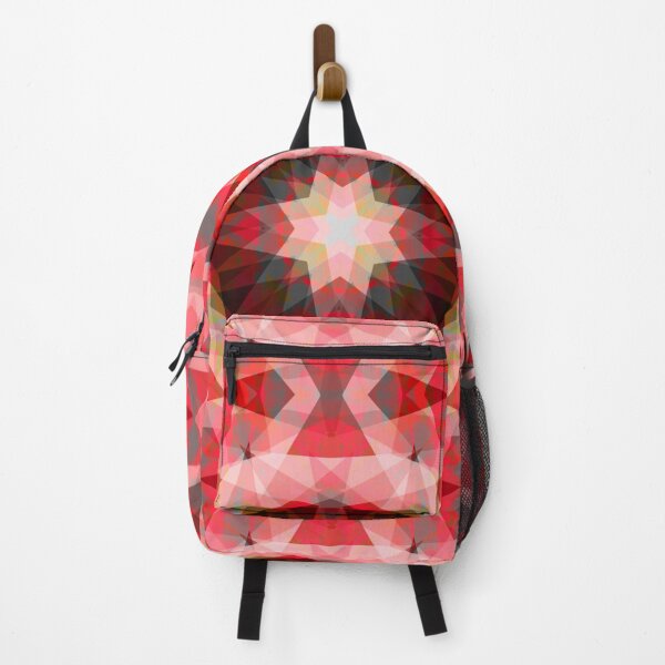 Item preview, Modern Colourful Vibrant Grey Red Festive Christmas Holiday Star Pattern designed and sold by PatternPerfect.