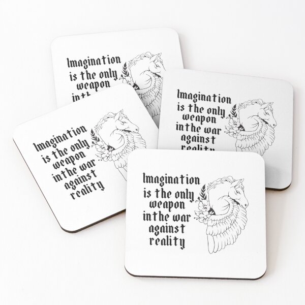 Item preview, Imagination Is The Only Weapon In The War Against Reality designed and sold by Davestre.