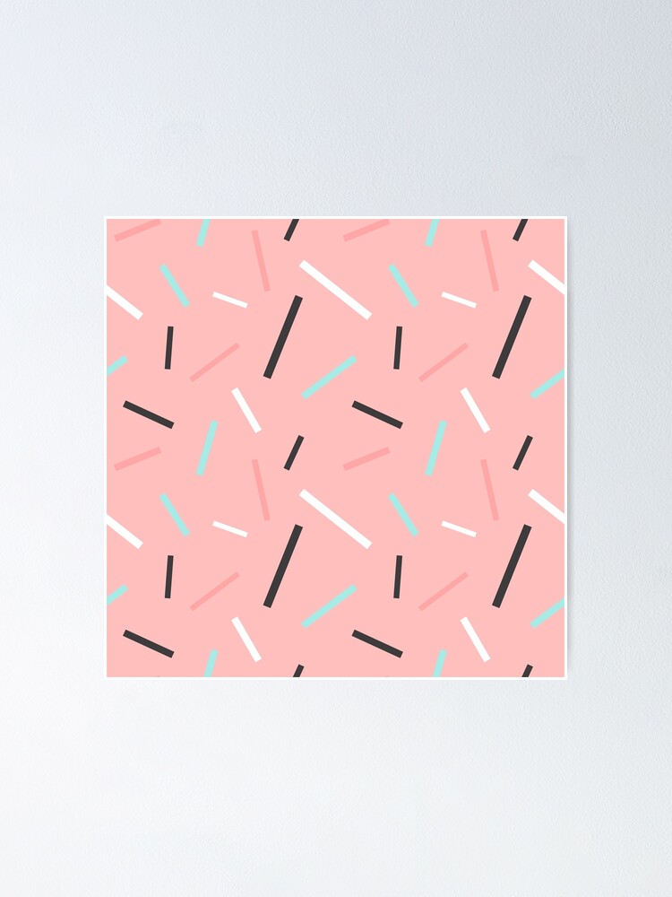Thumbnail 1 of 3, Poster, Geometric Pattern 136 designed and sold by Bled1.