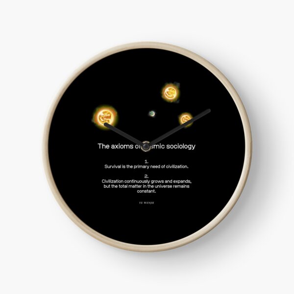 The Axioms of Cosmic Sociology Clock