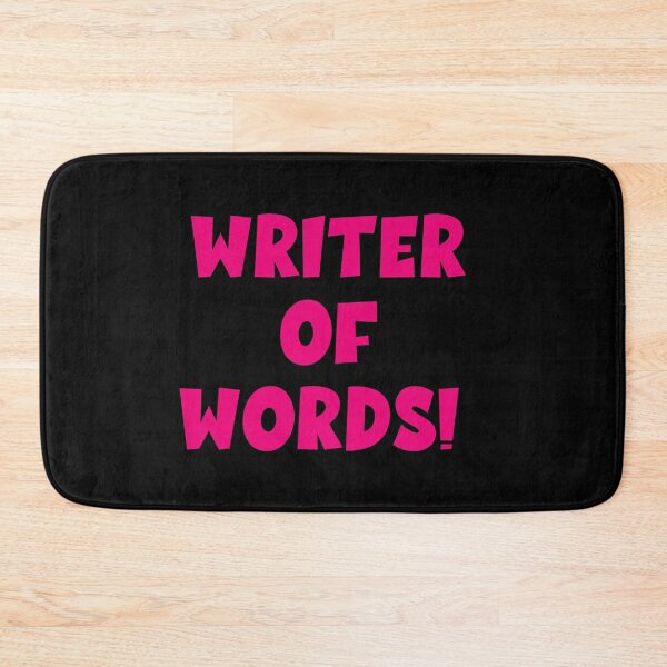 Item preview, WRITER OF WORDS! designed and sold by WoollyOrbit2000.