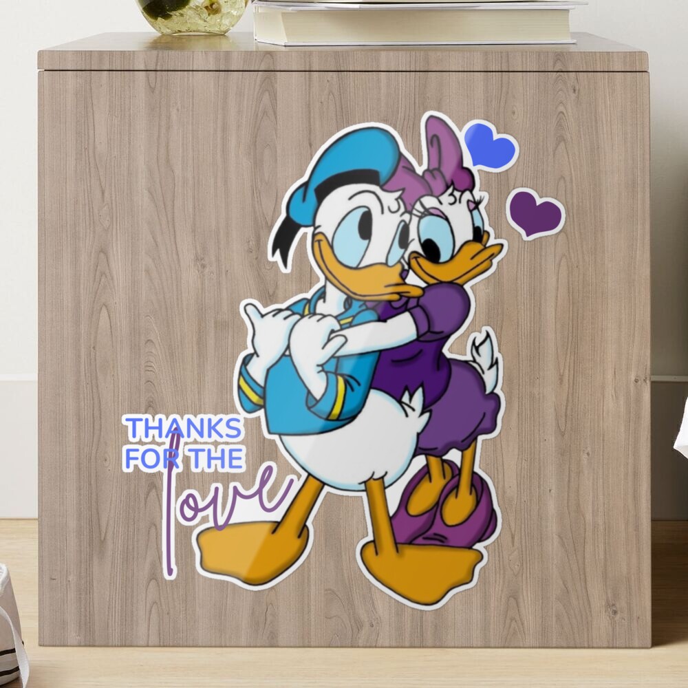 Thanks for the love. Daisy and donald duck