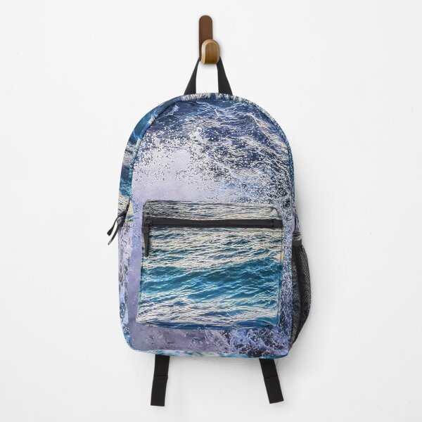 Item preview, Blue Ocean Waves Splashing Up designed and sold by Beachy.
