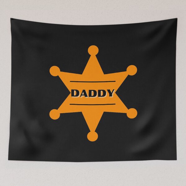 Item preview, Daddy Orange badge designed and sold by CaitU.