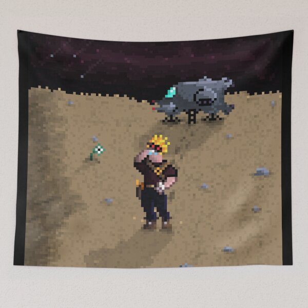 Item preview, I'm not lost I'm exploring - Alien Worlds - Pixelated space designed and sold by For the love of Pixels.