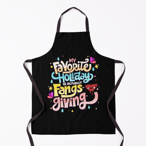 Item preview, My Favorite Holiday Is Fangs-Giving designed and sold by anziehend.