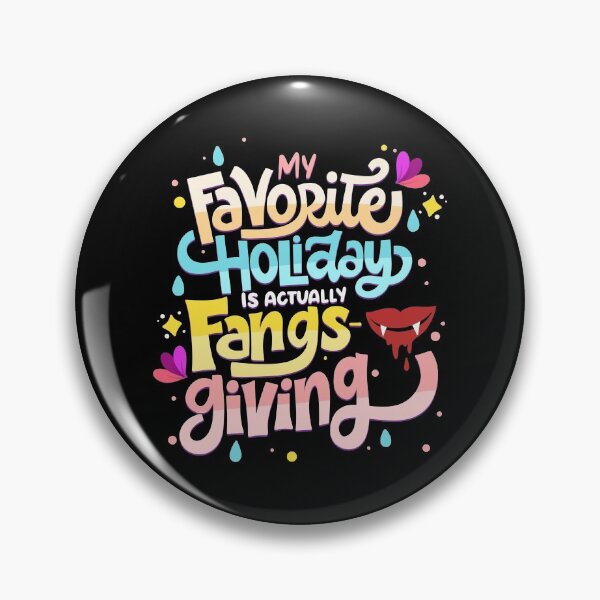 Item preview, My Favorite Holiday Is Fangs-Giving designed and sold by anziehend.