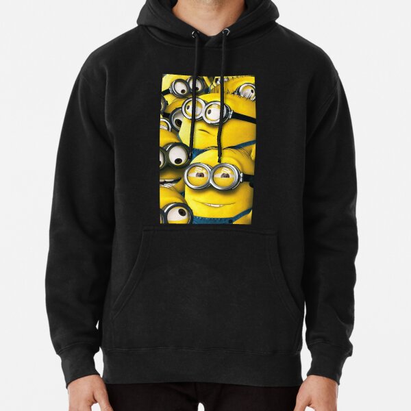KIDS Minion Face Despicable Me Funny SWEATSHIRT Gift Sizes 3-4 to 12-13 