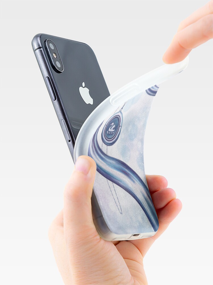 Alternate view of Hook & Swan iPhone Case