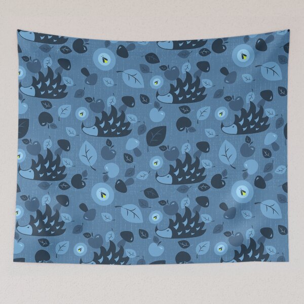 Item preview, Night hedgehog and firefly designed and sold by Julia Faranchuk.