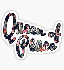 Queen of Peace Sticker