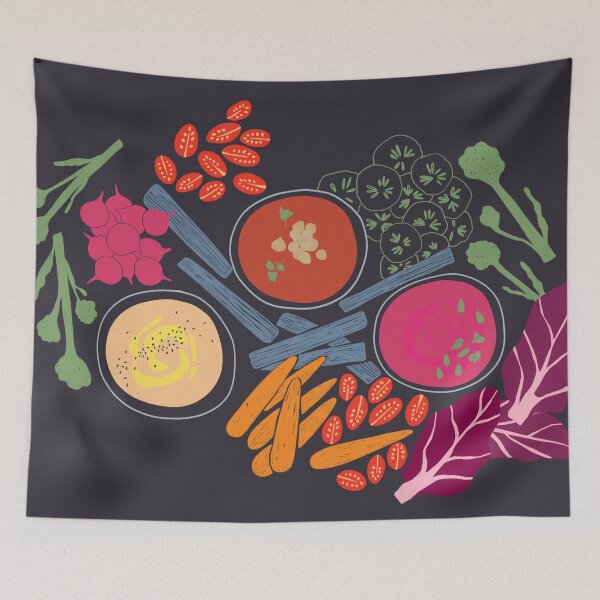 Item preview, Hummus platter designed and sold by FLATOWL.