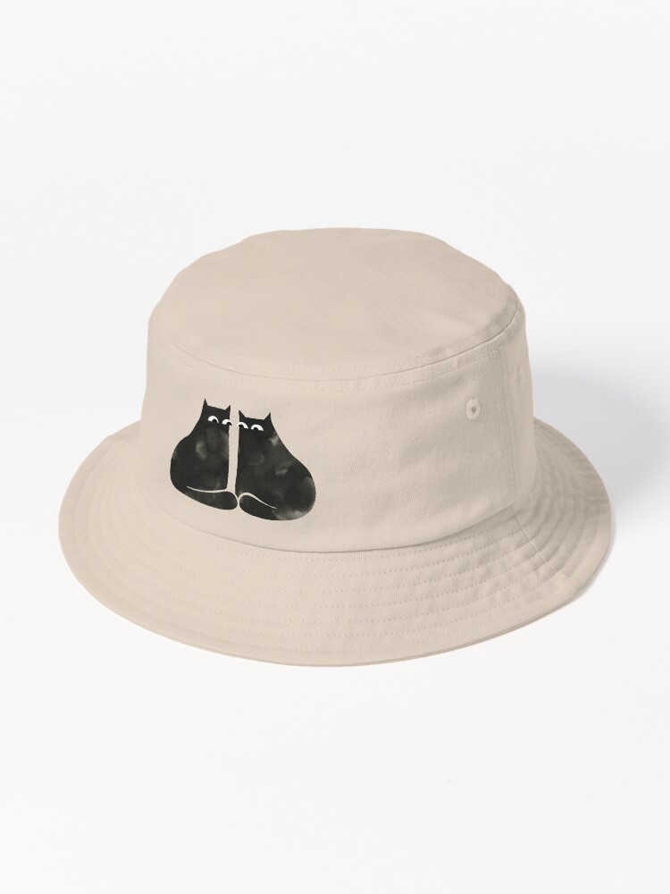 Thumbnail 1 of 6, Bucket Hat, Suspicious Cats designed and sold by littleclyde.